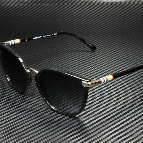 Burberry Women's 53mm Black Sunglasses - Picture 1 of 5